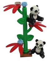 Lego 2x Panda Bears with Tree NEW!!!