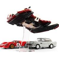 Lego Display Stand / City / Star Wars / Stand angled for 4x3