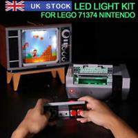 LED LIGHT KIT Fit LEGO 71374 NINTENDO ENTERTAINMENT SYSTEM Mario