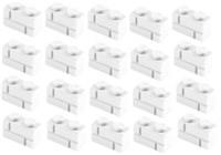 Lego White Brick 1x2 Masonry 20 pieces (98283) NEW!!!