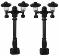 Lego 2x Black Lamp Post  NEW!!!
