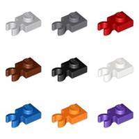 LEGO Plate Special 1x1 with Clip x 10 - Choose Colour - 4085d 44860 60897 93793