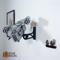 Wall Mount for LEGO 75292 Razor Crest Mandalorian Star Wars Gecko Bricks