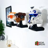 Wall Mount For Lego Helmet Collection Gecko Bricks