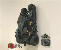 Wall mount for LEGO 76240 Tumbler Batmobile DC 76023 Gecko Bricks