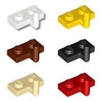 LEGO Plate Modified 1 x 2 with Bar Arm Up x 10 - Choose Colour - Part no 4623b