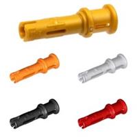 LEGO 10x Technic, Pin 3L with Friction Ridges and Stop Bush - Part no. 32054