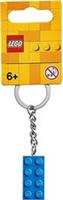 Classic LEGO Keyring Bright Blue Brick 2 x 4 Keychain Accessory 853993