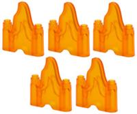 Lego 5x Transparent Orange Large Fire Flame (70880) NEW!!!