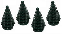Lego 4x Dark Green Small Pine Tree (Christmas Tree) NEW!!!