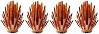Lego 4x Reddish Brown Bush 2x2x4 (6064) NEW!!!