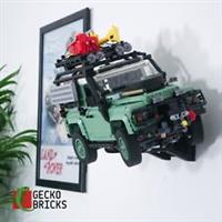 Wall Mount for LEGO 10317 Classic Land Rover Icons Gecko Bricks