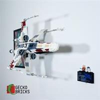 Wall mount for Lego 75355 UCS X-Wing Star Wars 10240 Gecko Bricks