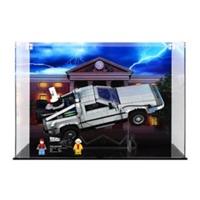 UNIQUEDISPLAY Display Case for Lego 10300 Back to the Future Time Machine