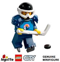 LEGO CITY - Ice Hockey Player minifigure NEW with accessories CTY1682