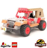 LEGO Jurassic Park - 1992 Jeep Wrangler YJ Sahara - JP12 Staff Car NEW - NO BOX