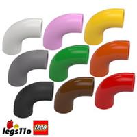 LEGO 25214 - Pack of 1x 2x 4x - NEW Round 90 Degree Elbow Axle Connector Tube