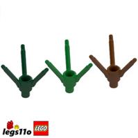 LEGO 24855 NEW Flower Plant Stalk Base w. 3 Stems Branches - Pack of 1x 2x 4x 8x