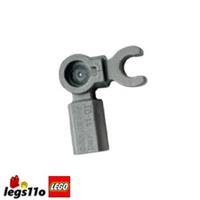 LEGO 72869 NEW Bar Holder with Clip 90 Flat Silver - Pack of 1x 2x 4x
