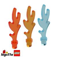 LEGO 6126 / 28618 NEW Fire Flame with Base Rim - Pack 1x 2x 4x 8x