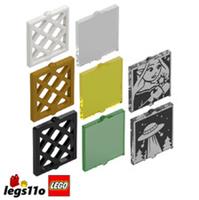 LEGO 3273 / 38320 / 35315 - Pack of 1x 2x 4x - NEW Pane Insert for 1x2x2 Window