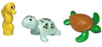 Lego Sea Animals set 1x seahorse and 2x turtle NEW!!!