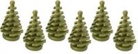 Lego 4x Olive Green Small Pine Tree (Christmas Tree) NEW!!!