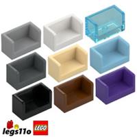 LEGO 23969 / 35391 - Pack of 1x 2x 4x - NEW Panel Tile 1x2x1 with Closed Corners
