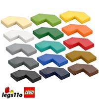 LEGO 27263 Pack of 1x 2x 4x 8x - Tile 2x2 Corner with Cutouts NEW