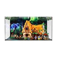 Display Case for Lego 43242 Snow White and the Seven Dwarfs' Cottage