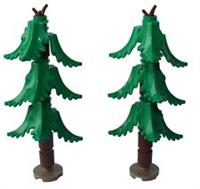 Lego 2x Green Pine Tree NEW!!!