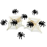 LEGO Spiders (x8) Nest & Webs (x2) - Creepy Creatures - Spooky Animal Scene