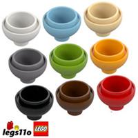 LEGO 15395 - Pack of 1x 2x 4x - NEW Brick 2x2 Round Dome Inverted