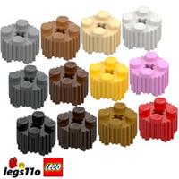 LEGO 92947 NEW Brick 2x2 Round with Grille & Axle Hole - Pack of 1x 2x 4x 8x