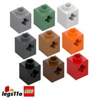 LEGO 73230 - Pack of 1x 2x 4x - NEW Brick 1x1 with Axle Hole
