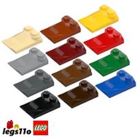 LEGO 47456 - Pack of 1x 2x 4x - NEW Slope Brick 2x3x2/3 Curved with Wing End