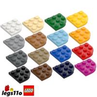 LEGO 30357 - Pack of 1x 2x 4x - NEW Plate 3x3 with Round Corner