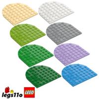 LEGO 41948 - Pack of 1x 2x 4x - NEW Plate 8x8 Round Half Circle