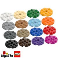 LEGO 60474 - Pack of 1x 2x 4x 8x - NEW Plate 4x4 Round - choose colour