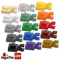 LEGO 52738 / 61252 / 6019 - Pack of 1x 2x 4x 8x - NEW Plate 1x1 Horizontal Clip