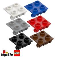 LEGO 6134 - Pack of 1x 2x 4x - NEW Hinge Plate 2x2 Rocker Bearing Top
