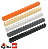 LEGO 2465 - Pack of 1x 2x 4x - NEW Brick 1x16 - choose colour