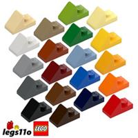 LEGO 15672 / 92946 - Pack of 1x 2x 4x 8x - NEW Slope 1x2 (45) with Plate