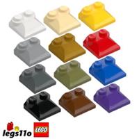 LEGO 47457 NEW Slope 2x2 Curved End with 2 Studs - Pack of 1x 2x 4x 8x 16x