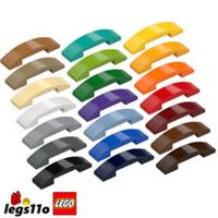 LEGO 93273 - Pack of 1x 2x 4x 8x - NEW Slope 1x4 Curved Arch Double