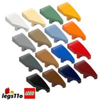 LEGO 29119 - Pack of 1x 2x 4x 8x - NEW Curved Wedge 1x2 RIGHT