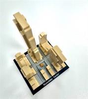 LEGO Architecture: Rockefeller Center (21007) New Parts inc Printed Nameplate