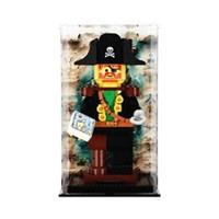 UNIQUEDISPLAY Display Case for LEGO House 40504 Captain Redbeard Pirate