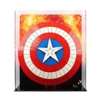 UNIQUEDISPLAY Display Case for Lego 76262 Captain America's Shield