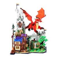 UNIQUEDISPLAY Display Stand for LEGO 21348 Dungeons & Dragons: Red Dragon's Tale